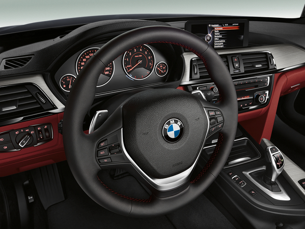 The interior comes basically from the 3 Series The interior comes basically from the 3 Series