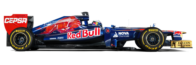 Toro Rosso Reveals 2012 STR7 Toro Rosso Reveals 2012 STR7
