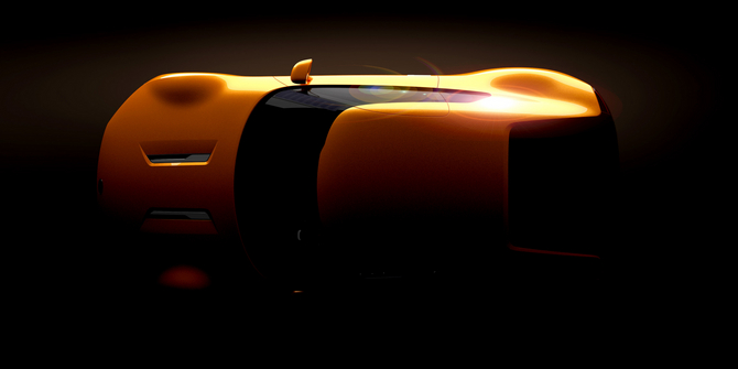 The latest image shows the GT4 Stinger from the top The latest image shows the GT4 Stinger from the top