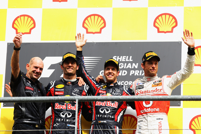 Vettel returns to victories in Spa Vettel returns to victories in Spa