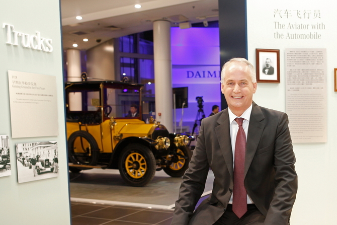 Hubertus Troska is the head of China at Daimler Hubertus Troska is the head of China at Daimler