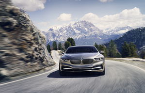 O veículo reinterpreta o design do Série 6 como um carro GT ainda mais luxuoso