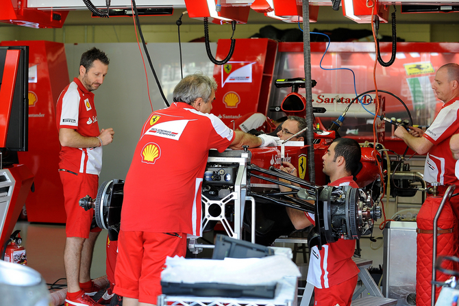 Ferrari is challenging for second place in the World Constructors' Championship Ferrari is challenging for second place in the World Constructors' Championship