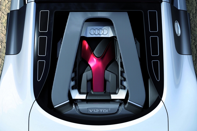 A Audi também desenvolveu protótipos diesel do R8 A Audi também desenvolveu protótipos diesel do R8
