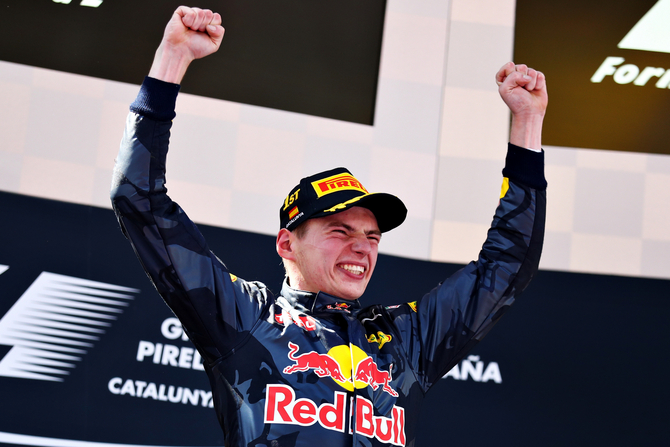Verstappen won his first ever F1 race on his first run for Red Bull Verstappen won his first ever F1 race on his first run for Red Bull
