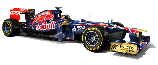 Toro Rosso Reveals 2012 STR7 Toro Rosso Reveals 2012 STR7