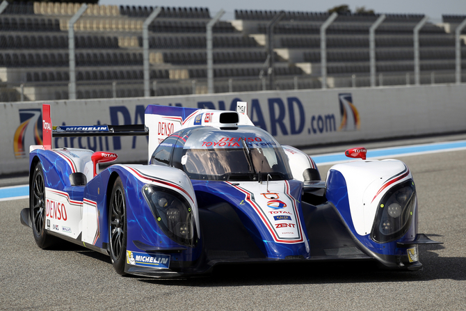 Toyota slightly reworked the aerodynamics of the TS030 Toyota slightly reworked the aerodynamics of the TS030
