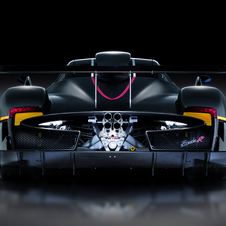It is an amazing looking car like an insect that glides over the road