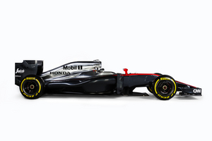 O MP4-30 será o único carro que irá competir com o motor RA615H Hybrid da Honda em 2015