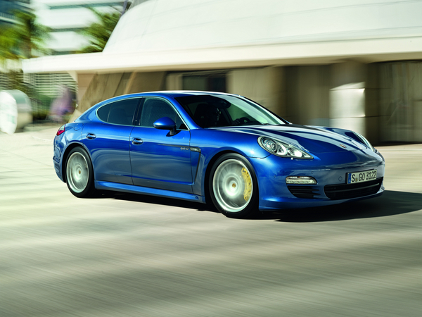 The Panamera actually had lower sales The Panamera actually had lower sales