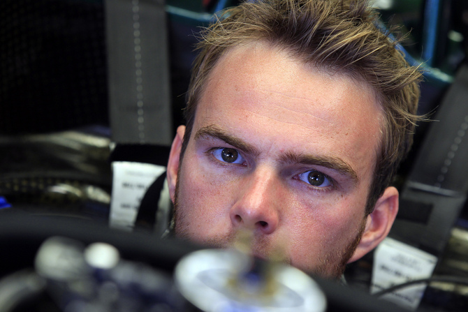 He also was the team's test driver last year He also was the team's test driver last year
