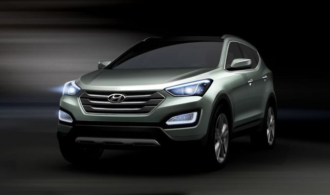 Next Hyundai Santa Fe Exterior Revealed on Twitter Next Hyundai Santa Fe Exterior Revealed on Twitter