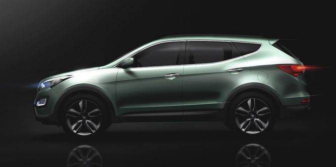 Next Hyundai Santa Fe Exterior Revealed on Twitter Next Hyundai Santa Fe Exterior Revealed on Twitter