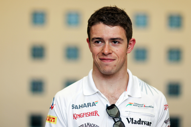 Di Resta chegou por alguns momentos a liderar a prova Di Resta chegou por alguns momentos a liderar a prova