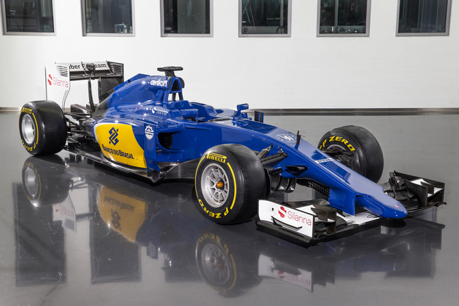One of the main points of the new design is the nose that has a more rounded front end, compared to other 2015 cars presented so far One of the main points of the new design is the nose that has a more rounded front end, compared to other 2015 cars presented so far