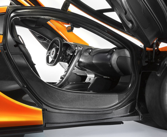 McLaren even shaved off the final layer of resin to reduce weight McLaren even shaved off the final layer of resin to reduce weight