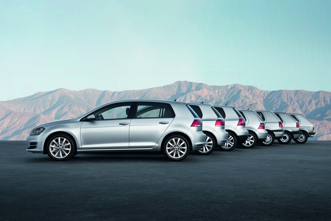 VW says that the C-Pillar defines the Golf VW says that the C-Pillar defines the Golf