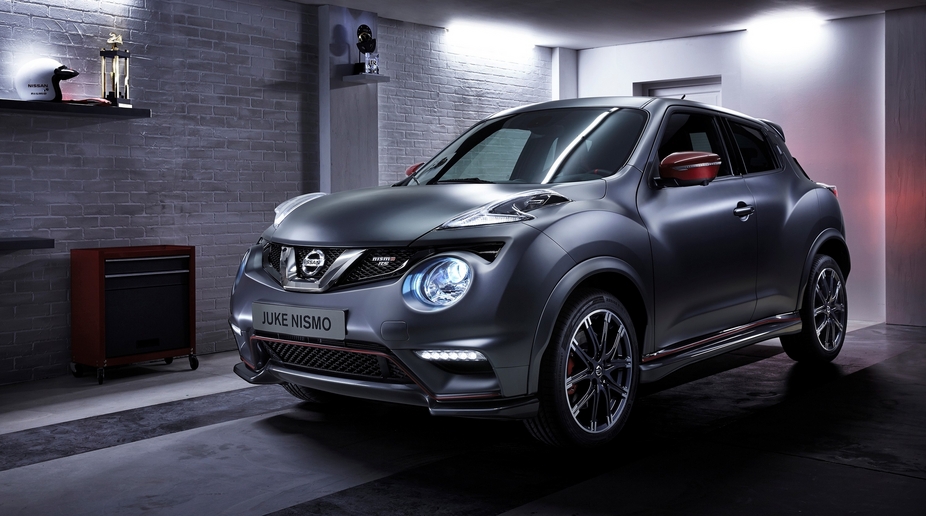 Nova grelha em forma de V faz parte do design do novo Juke Nismo RS