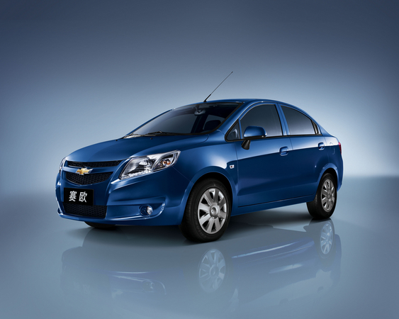 O Chevy Sail é um dos seus carros na China O Chevy Sail é um dos seus carros na China