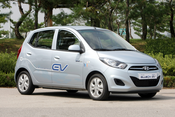 The BlueON is Hyundai's electric car The BlueON is Hyundai's electric car