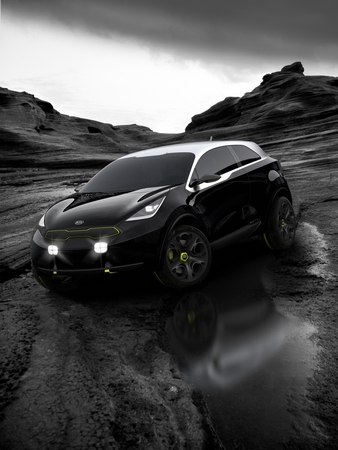 The Niro is quite a tiny crossover The Niro is quite a tiny crossover