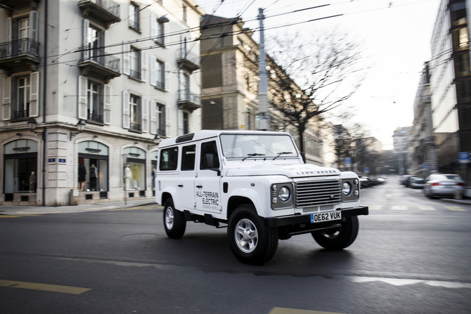 Land Rover Defender Electric Concept Land Rover Defender Electric Concept