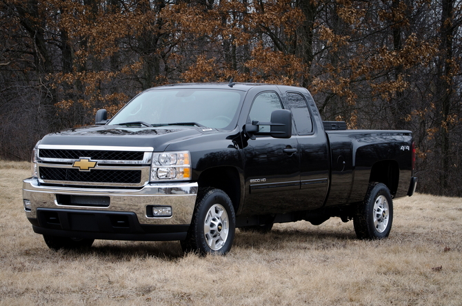 The vehicles include Silverado pickups and Express vans The vehicles include Silverado pickups and Express vans