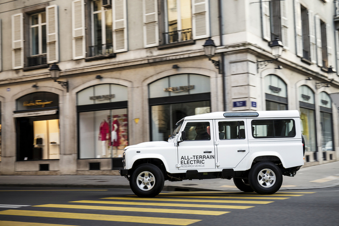 Land Rover Defender Electric Concept Land Rover Defender Electric Concept