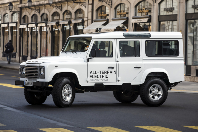 Land Rover Defender Electric Concept Land Rover Defender Electric Concept