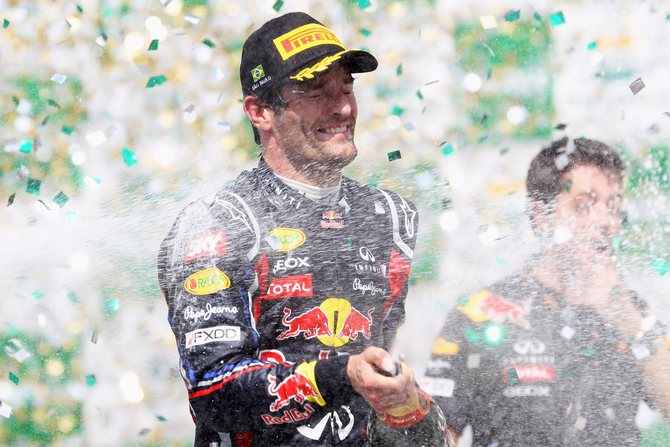 Webber wins last race of the year Webber wins last race of the year