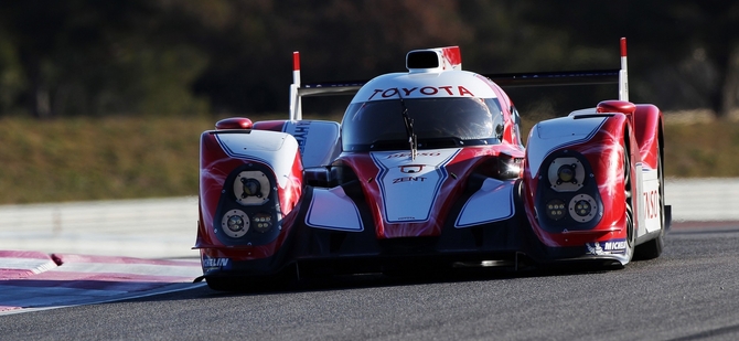 Toyota had only one finished monocoque for the TS030 that has been severely damaged Toyota had only one finished monocoque for the TS030 that has been severely damaged