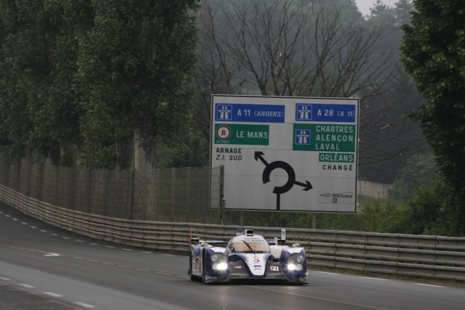 Toyota's cars were fourth and sixth fastest Toyota's cars were fourth and sixth fastest
