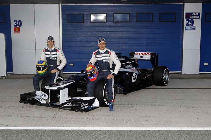 Williams F1 Reveals FW34 for 2012 at Jerez Williams F1 Reveals FW34 for 2012 at Jerez