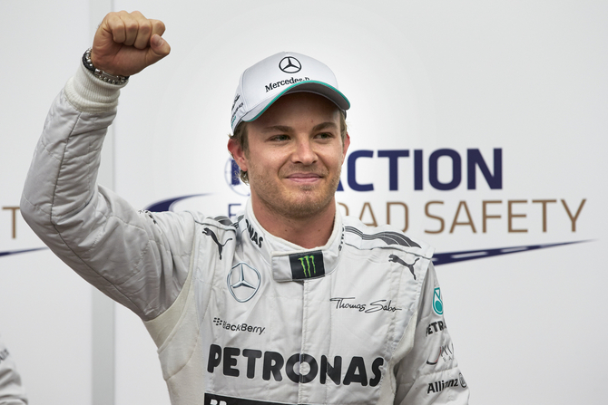 He drove well and led the entire race He drove well and led the entire race