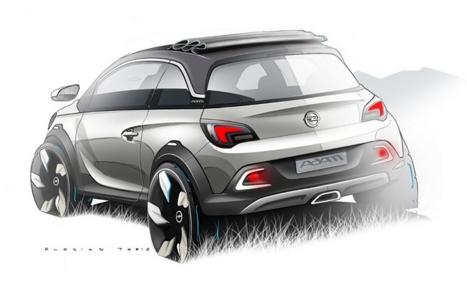 Opel ADAM Rocks Concept Opel ADAM Rocks Concept