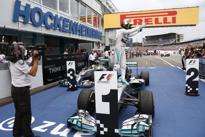 Rosberg conquered his fourth win of the season Rosberg conquered his fourth win of the season