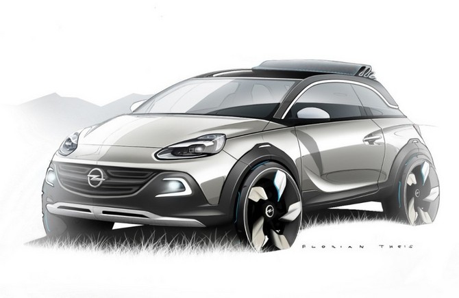 Opel ADAM Rocks Concept Opel ADAM Rocks Concept