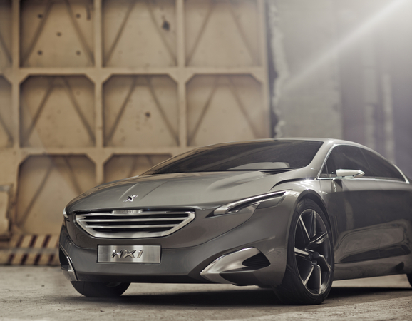 Peugeot HX1 Concept Pushes Avant-Garde Design with Plug-in Hybrid Engine Peugeot HX1 Concept Pushes Avant-Garde Design with Plug-in Hybrid Engine