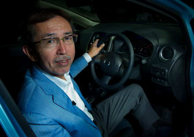 The concept was designed by Nissan Head of Design Shiro Nakamura The concept was designed by Nissan Head of Design Shiro Nakamura