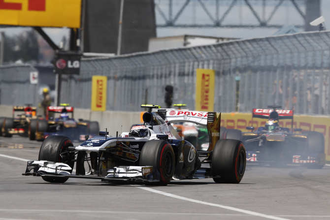 This is Bottas' rookie year in Formula 1 This is Bottas' rookie year in Formula 1