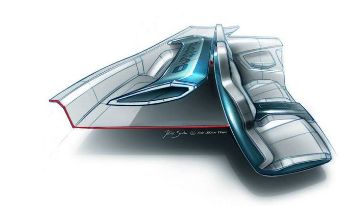Será interessante descobrir o que a Audi vai fazer com este protótipo Será interessante descobrir o que a Audi vai fazer com este protótipo