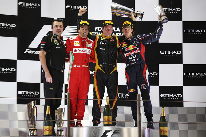 Vettel e Alonso estão separados por apenas 10 pontos Vettel e Alonso estão separados por apenas 10 pontos