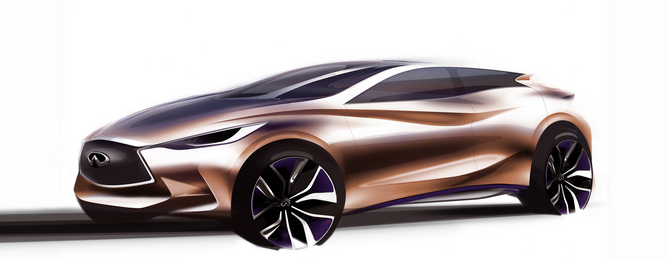 The Q30 is Infiniti's attempt to appeal to the premium compact hatchback model The Q30 is Infiniti's attempt to appeal to the premium compact hatchback model