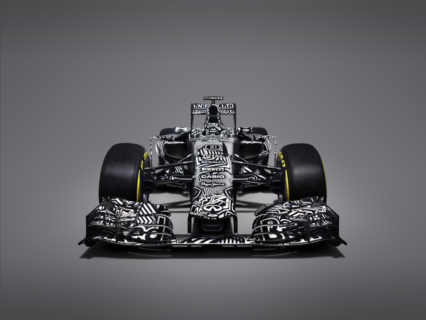 Red Bull surprised with a camouflaged livery with the RB11
