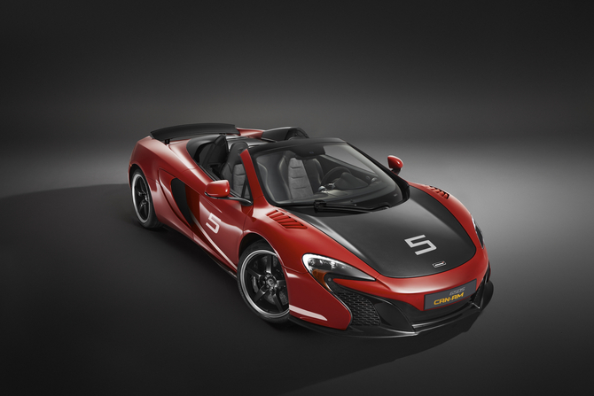 To create the Can-Am McLaren based it on the 650S Spider To create the Can-Am McLaren based it on the 650S Spider