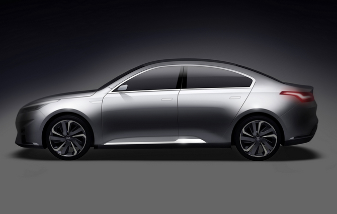 Primeiro modelo será baseado no Kia Forte Primeiro modelo será baseado no Kia Forte