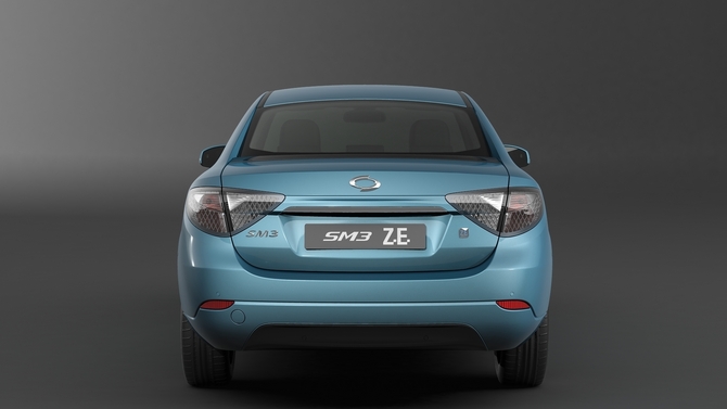 The SM3 Z.E is the first Korean-made electric car The SM3 Z.E is the first Korean-made electric car