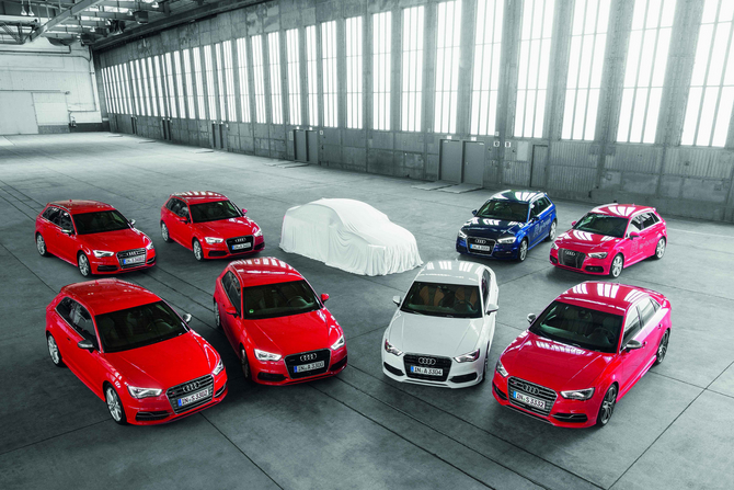 Audi has expanded the A3 range with three-door and five-door variants and soon a sedan Audi has expanded the A3 range with three-door and five-door variants and soon a sedan