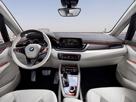 Detalhes do interior do protótipo da BMW