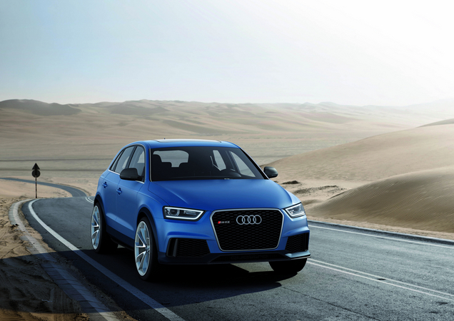 Audi Reveals RS Q3 Concept Using TT RS Engine Audi Reveals RS Q3 Concept Using TT RS Engine